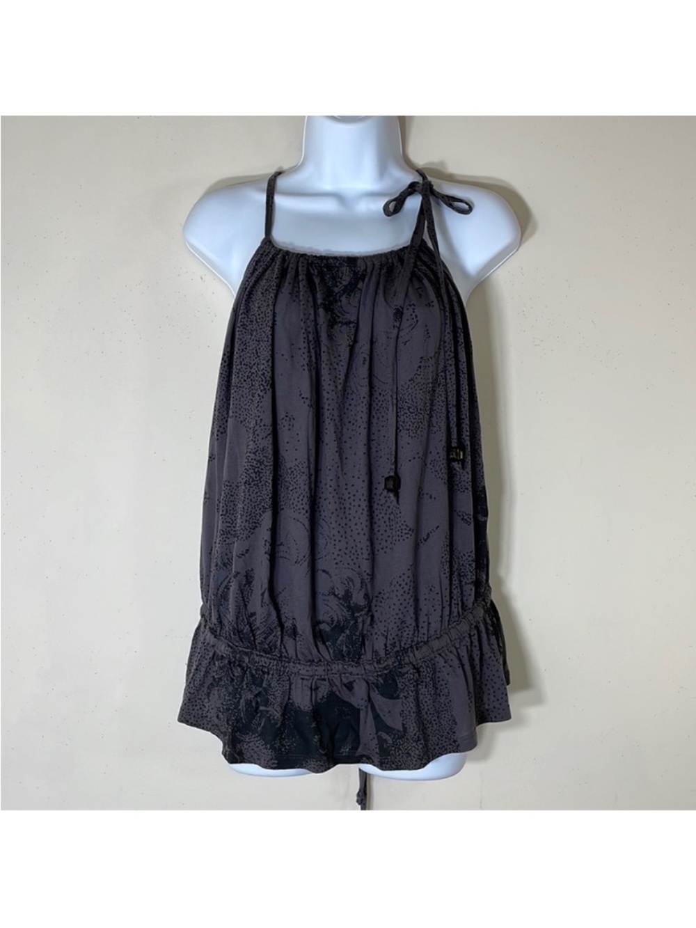 Ted Baker Elegant Print Tie-Waist Tencel Top. US 6 (Ted 2). NWT. $115!